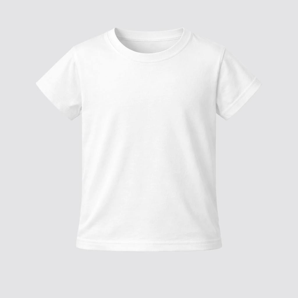 [5209] Remera ALGODON Peinado 24/1 Niños (Blanco, 2)