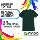 Remera ALGODON Peinado 24/1 con tapacostura Niños