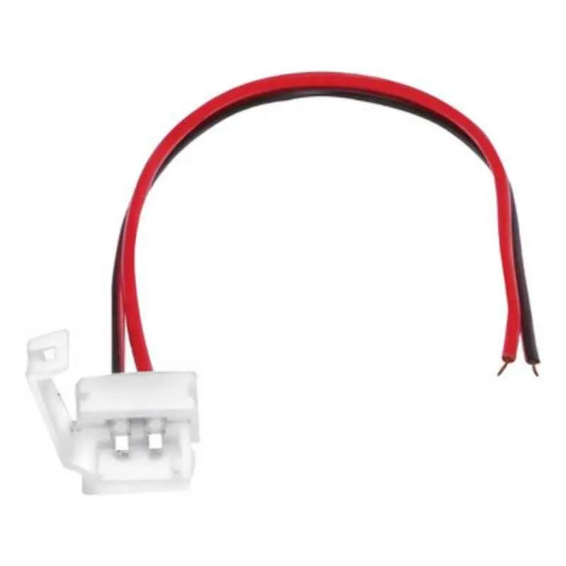 Conector simple para tira LED 2835 8mm