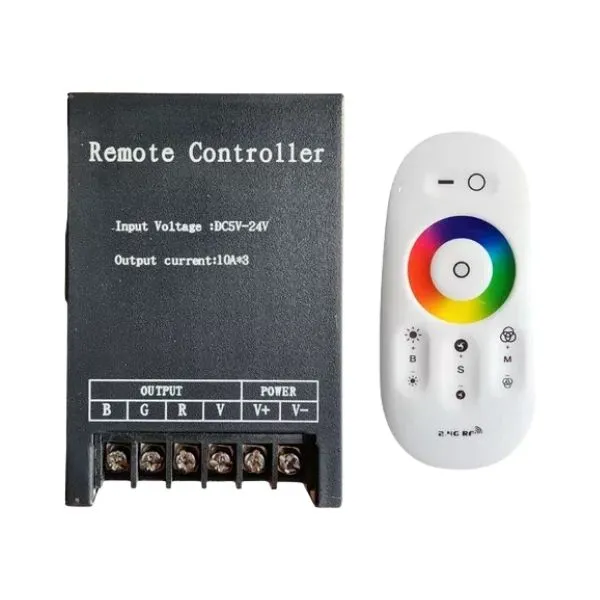 Controladora RGB touch RF 30A