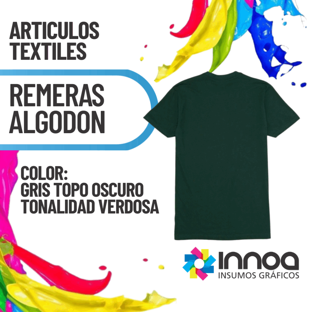 Remera ALGODON Peinado 24/1 con tapacostura Adultos