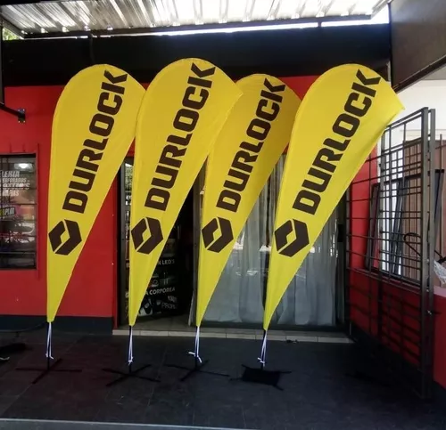 [3437] FLY Banners 0.9 x 2.5 con Estaca