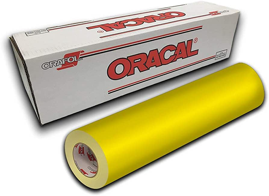 [124] ORACAL 651 Birmstone Yellow 025 Ancho 63cm