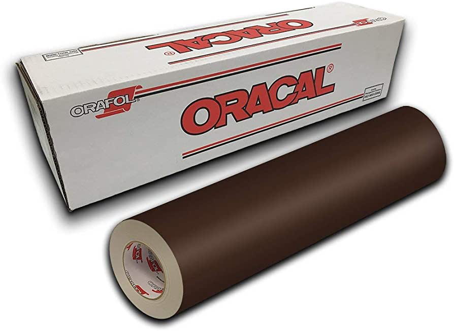 [4374] ORACAL 651 Brown 080 Ancho 126cm