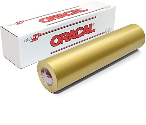 [2325] ORACAL 100 Gold 091 Ancho 126cm